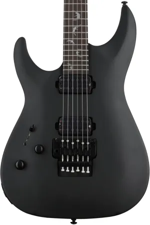 Schecter Damien-6 FR SBK Left-Handed Electric Guitar - Satin Black