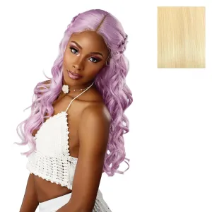 Sensationnel Shearmuse Festigal Lacewig - Flower Gal Glueless Ypart Laceparting Hand Tied Ready to Wear Synthetic Prestyled Units (BLEACHBLONDE)