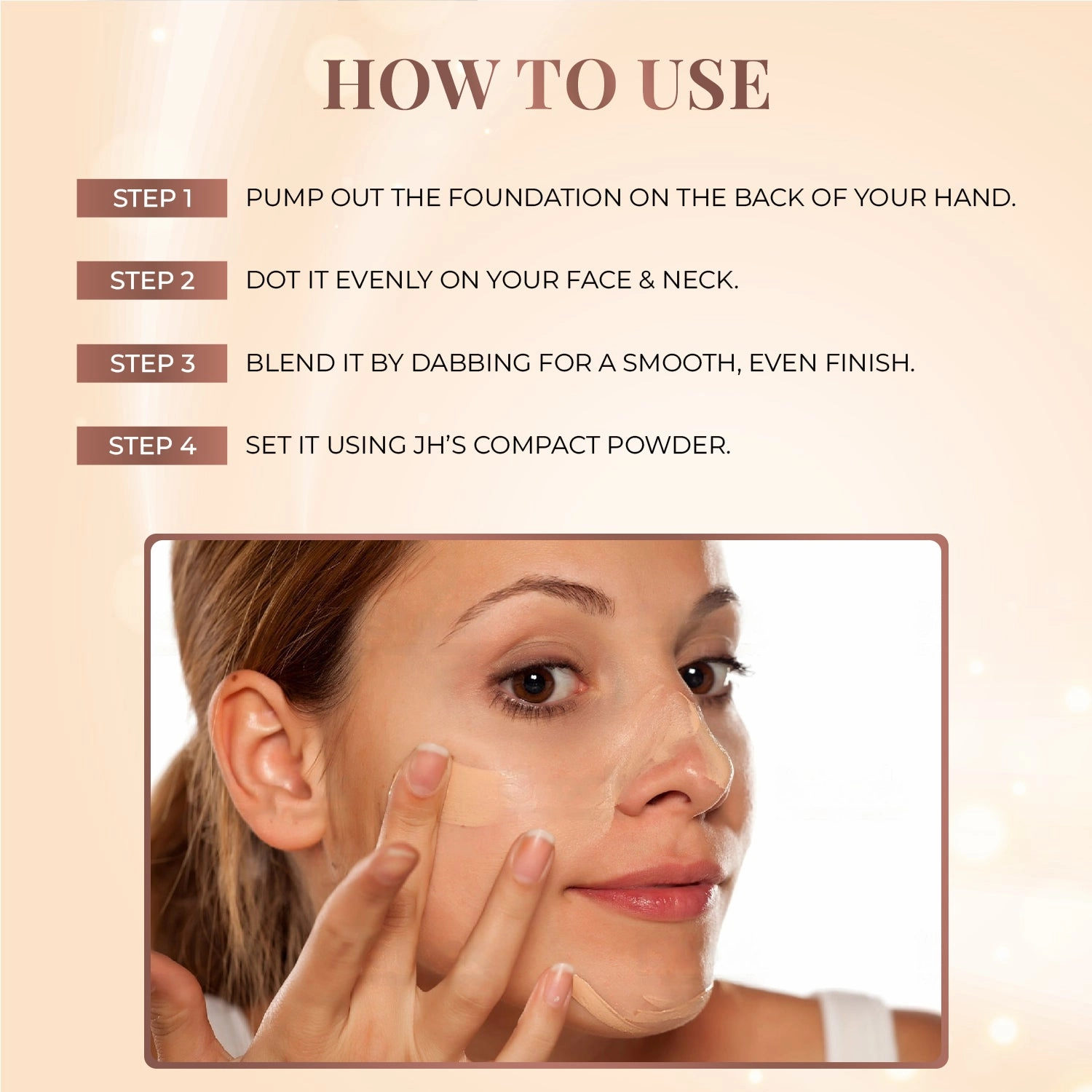 Serum Foundation Dewy Finish SPF30  (Bottle) 04 - Natural 30ml