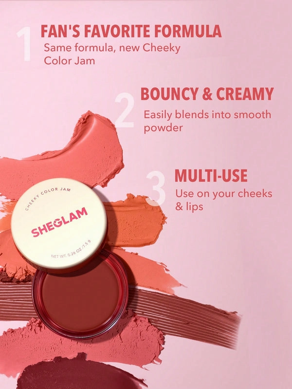 Sheglam CHEEKY COLOR JAM - New Collection