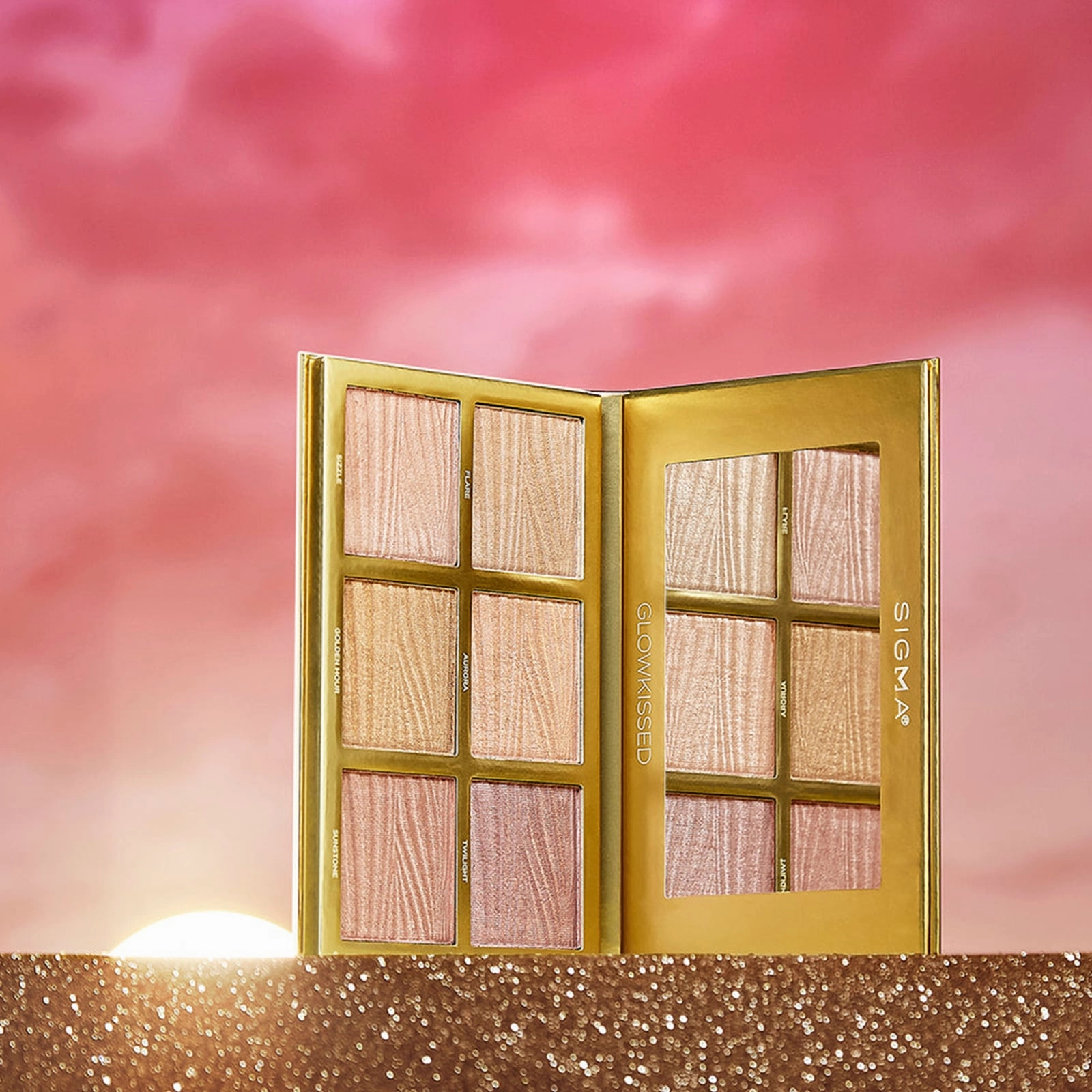 Sigma GlowKissed Highlight Palette 28.8g