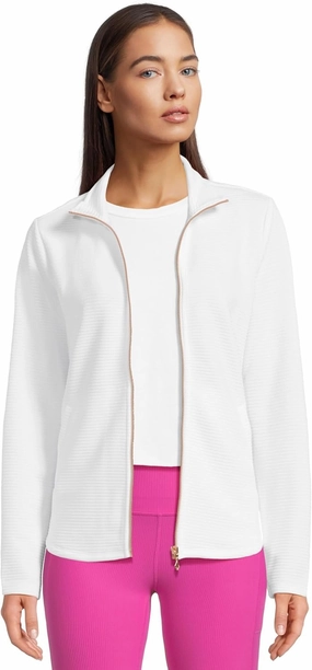 Skechers Women's Gowalk Hoodless Hoodie Shine Scoop Hem Jacket