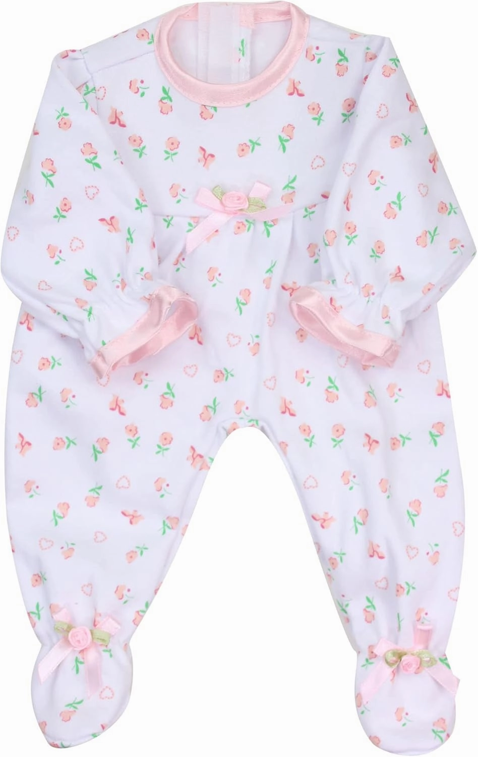 Sophia's - 15" Doll - Floral Print Sleeper - Light Pink