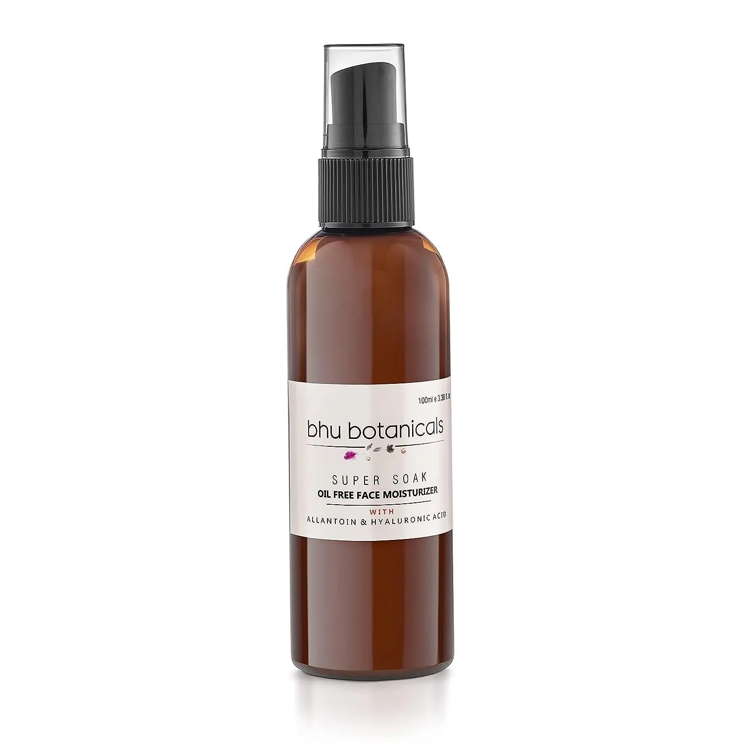 SS Super Soak Oil Free Face Moisturizer for Oily to Normal Skin, Acne Prone, Sweaty Skin | For Men & Women | Contains Hyaluronic Acid | 100% Vegan, Cruelty & Paraben Free | 100ml