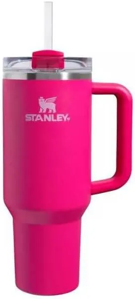 STANLEY 40 oz. Quencher H2.0 Valentines Day Tumbler - Cosmo Pink