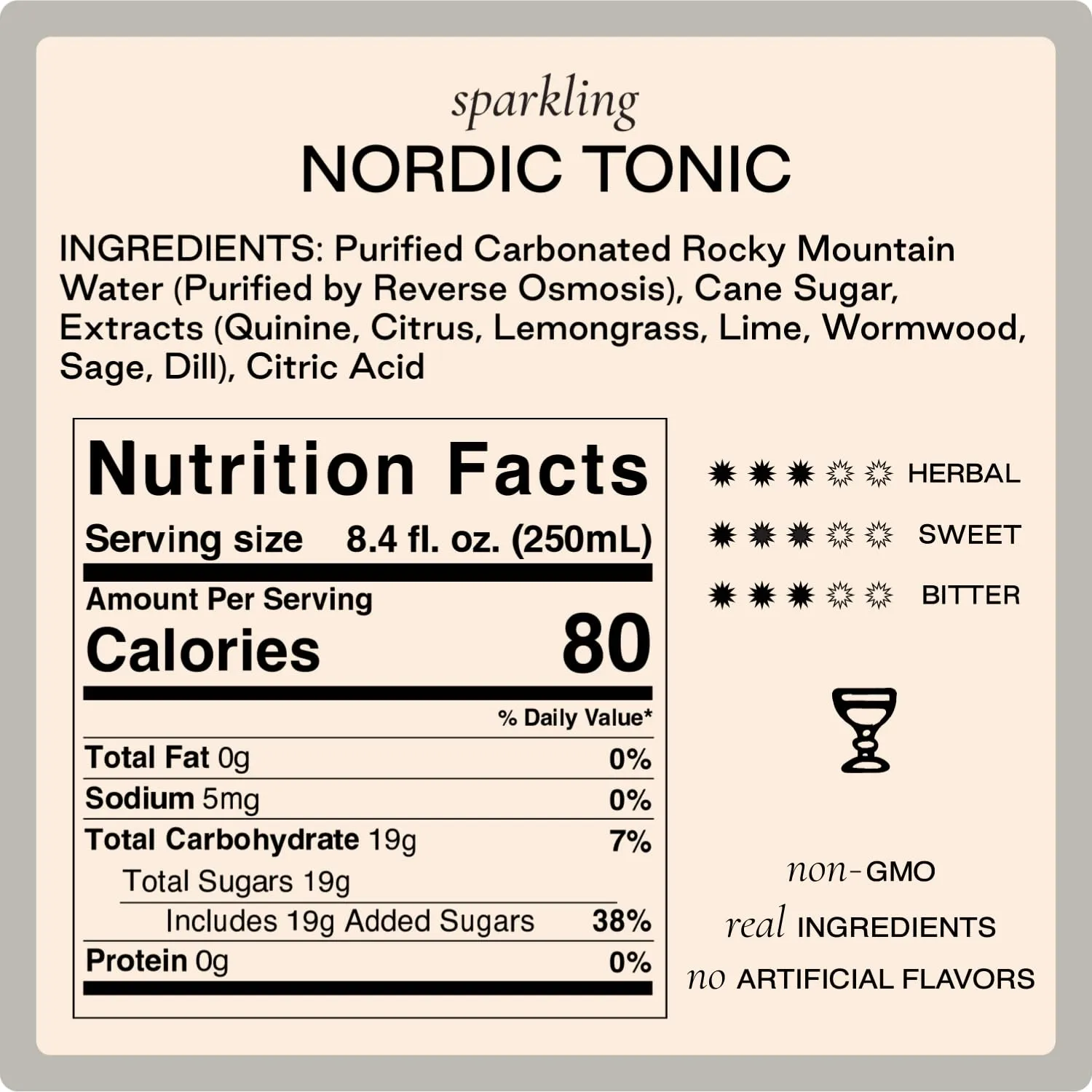Strongwater Sparkling Nordic Tonic Water - 12 Pack Cans (8.4 Fl Oz Each) - Premium Mixer Made with Quinine, Rocky Mountain Water & Botanicals - Real Cane Sugar, No Artificial Flavors