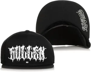 Sullen Men's Letterhead #22 Shane Huss Limited Edition Snapback Hat and Collectors Pin Black