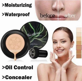 Sunisa 3-in-1 Air Cushion Waterproof Foundation CC Cream
