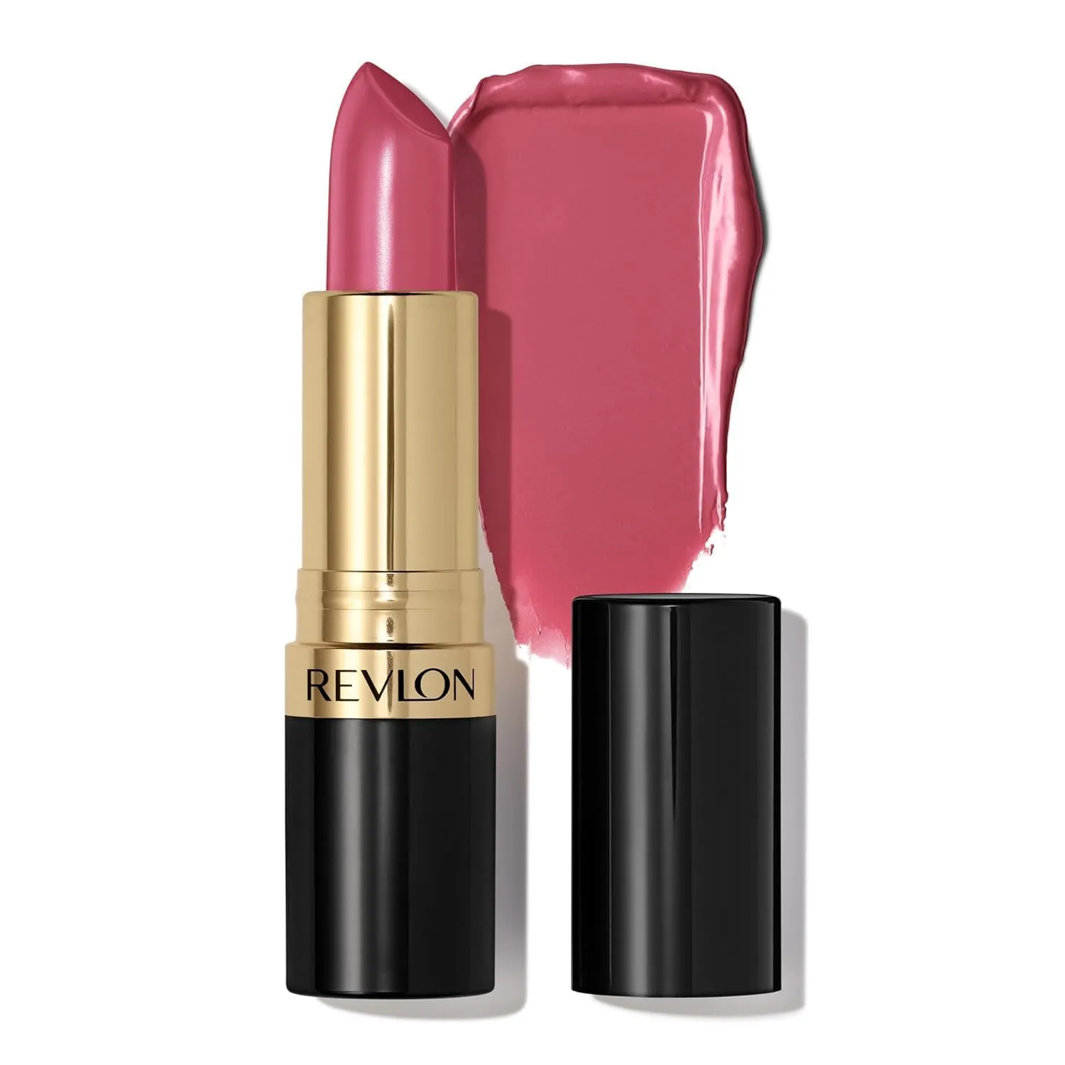 Super Lustrous Creme Lipstick, Candied Rose 805, Vegan Formula, Long-Lasting, 4.25 gm