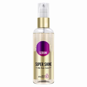 Super Shine Hair Serum For Dry frizzy Hair, Vitamin E Nourishment, 48 hour frizz free, non-sticky, 100ml