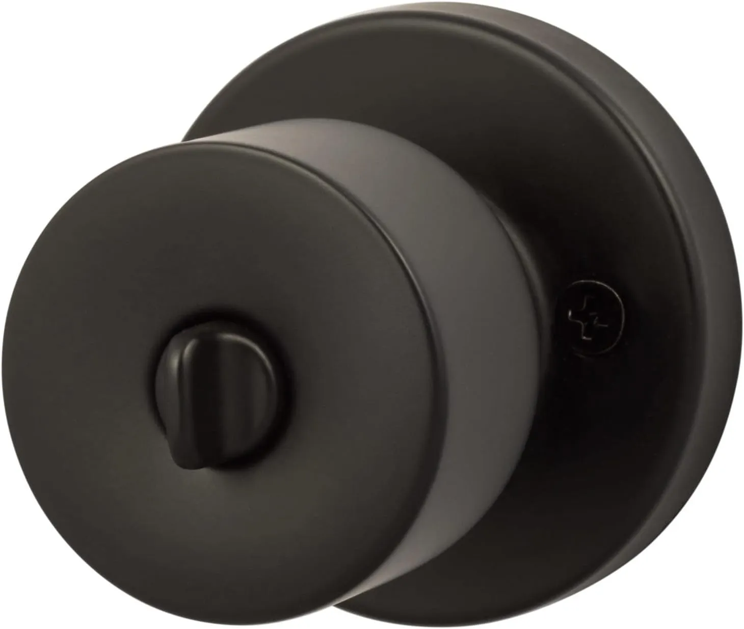 Sure-Loc BG107 Bergen Single Cylinder Keyed Entry Door Knob Set with Round Rose - Satin Brass