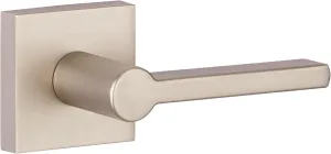 Sure-Loc VN101 Verona Passage Door Lever Set with Square Rose - Satin Nickel