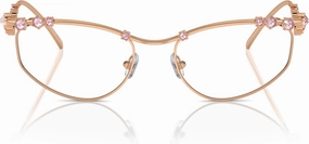 Swarovski Women's Sk1015 Cat Eye Prescription Eyewear Frames