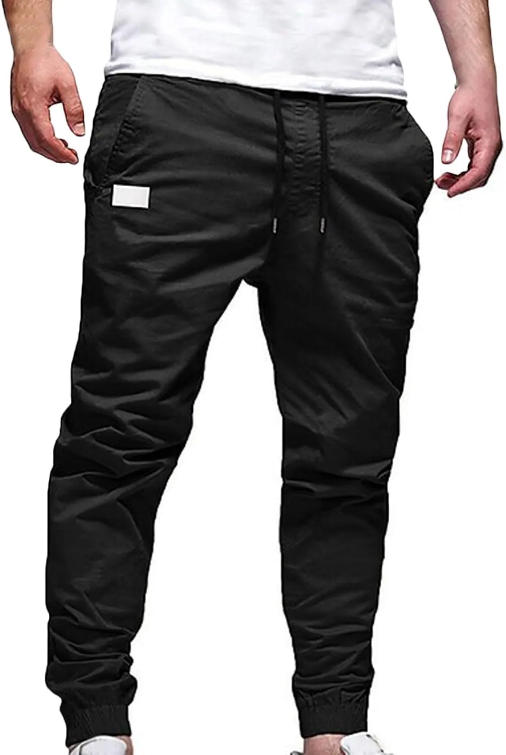Sweatpants for Men Slim Jogging Pants Training Workout Gym Pants Running and Bodybuilding Athletic Bottom Sweatpants