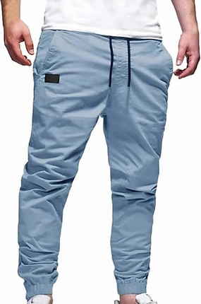 Sweatpants for Men Slim Jogging Pants Training Workout Gym Pants Running and Bodybuilding Athletic Bottom Sweatpants