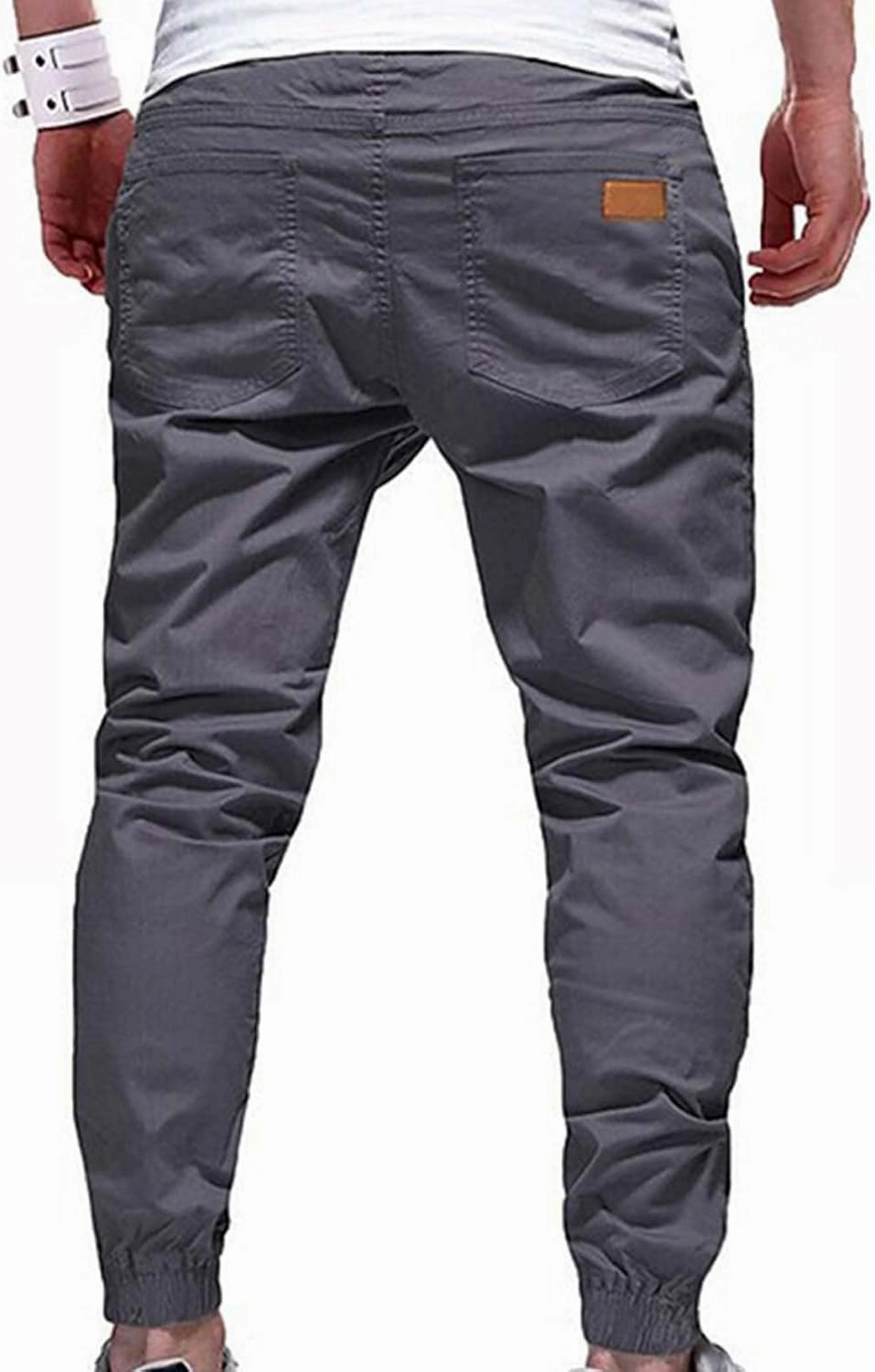 Sweatpants for Men Slim Jogging Pants Training Workout Gym Pants Running and Bodybuilding Athletic Bottom Sweatpants