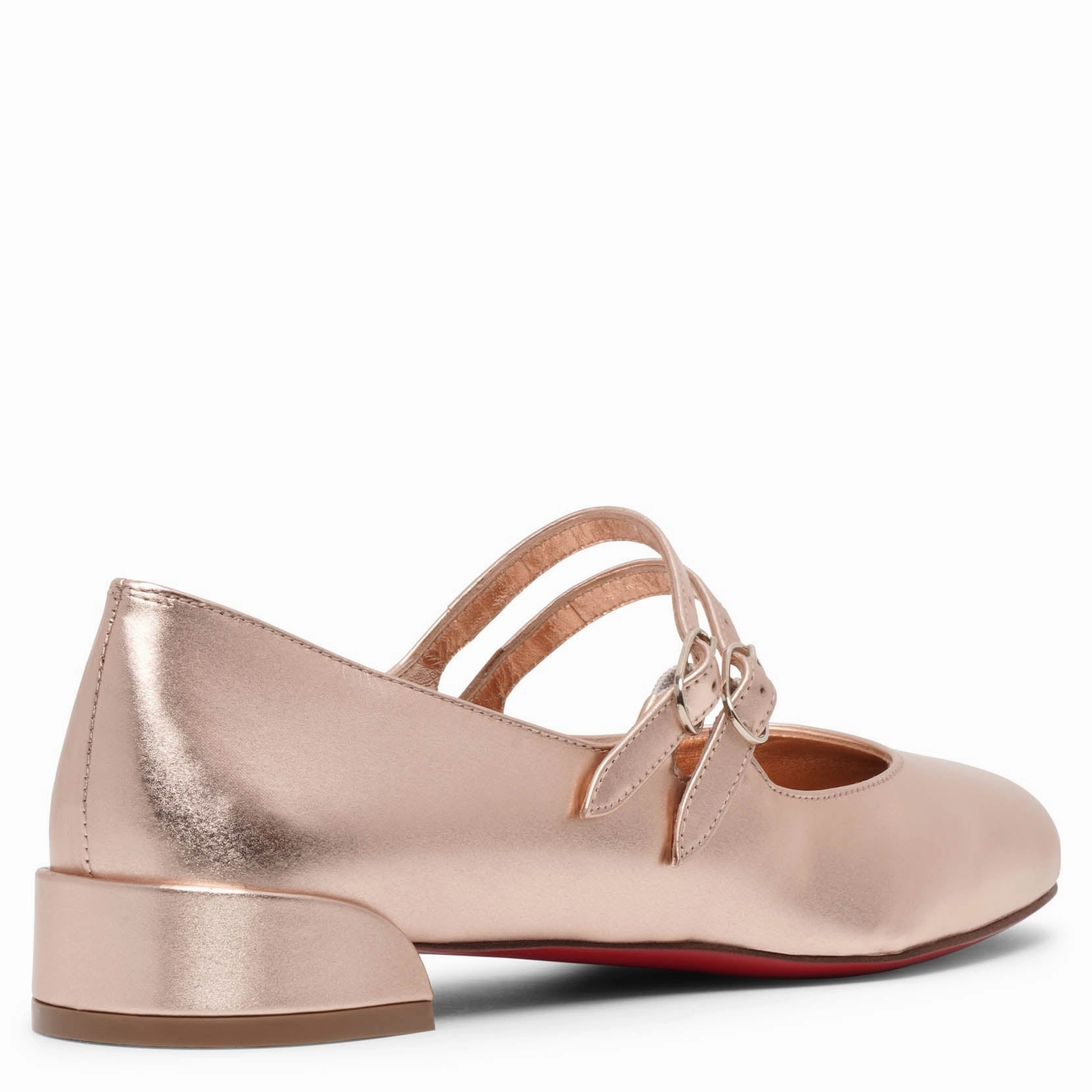 Sweet Jane pink metallic flats