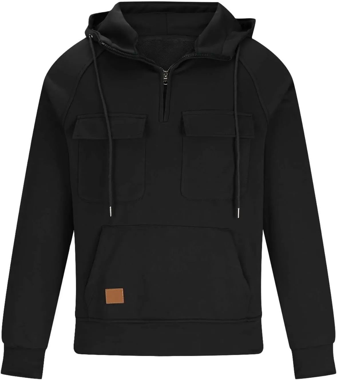 Tactical Sweatshirts for Men Hoodies Winter Long Sleeve Workout Gym Cargo Pullover Sports Outdoor Fashion Jackets
