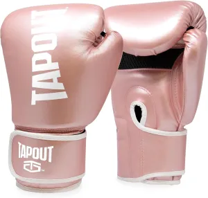 TAPOUT Boxing Gloves with Breathable Mesh Palm for Men and Women in Training, Muay Thai, Kickboxing, Sparring, and MMA