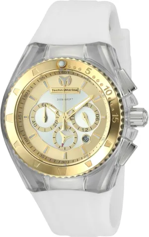 TechnoMarine Women's Cruise Quartz Stainless Steel White Watch (ModelTM-116002)