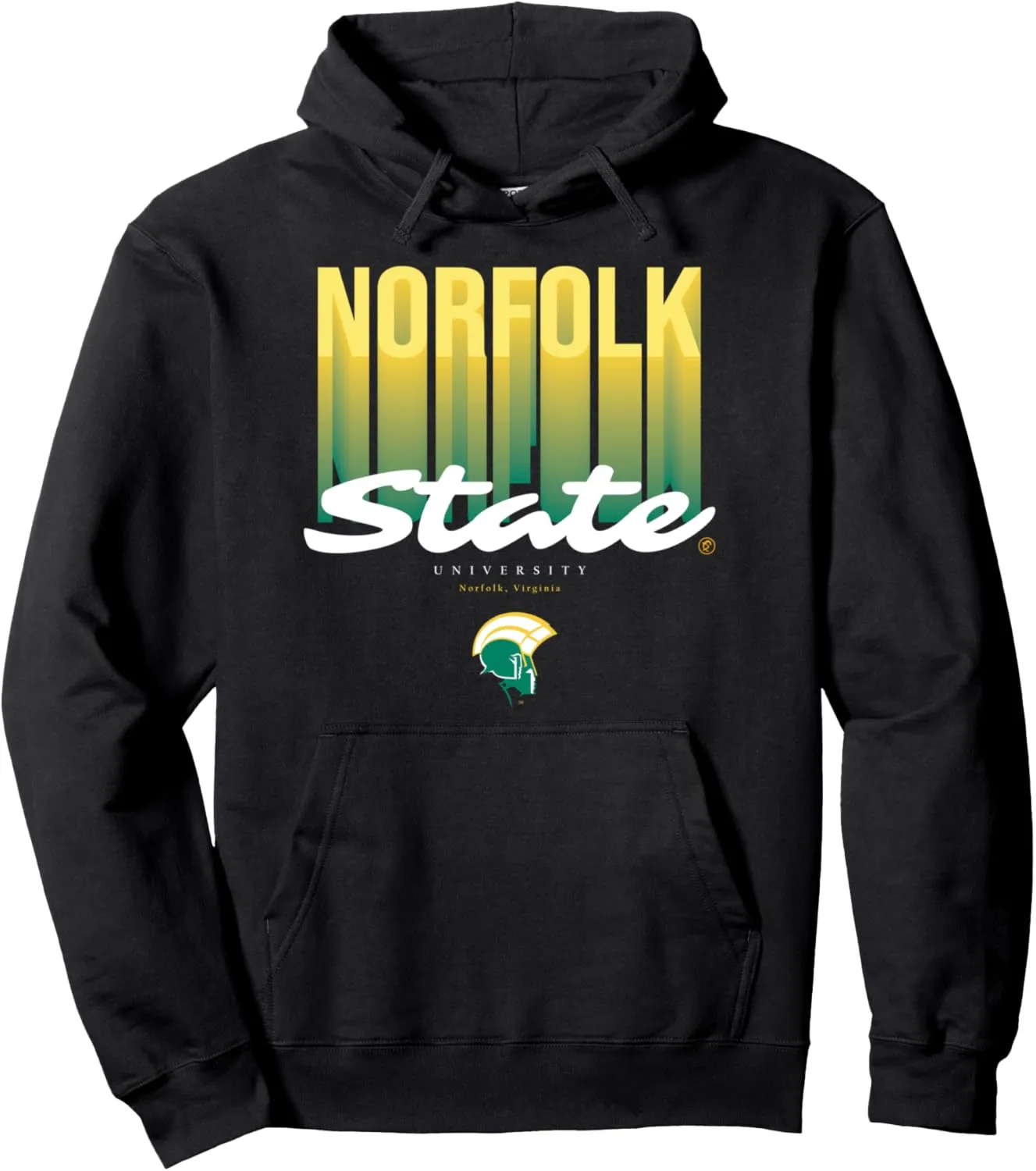 The Yard Essentials - Norfolk State University - NSU Fade Pullover Hoodie