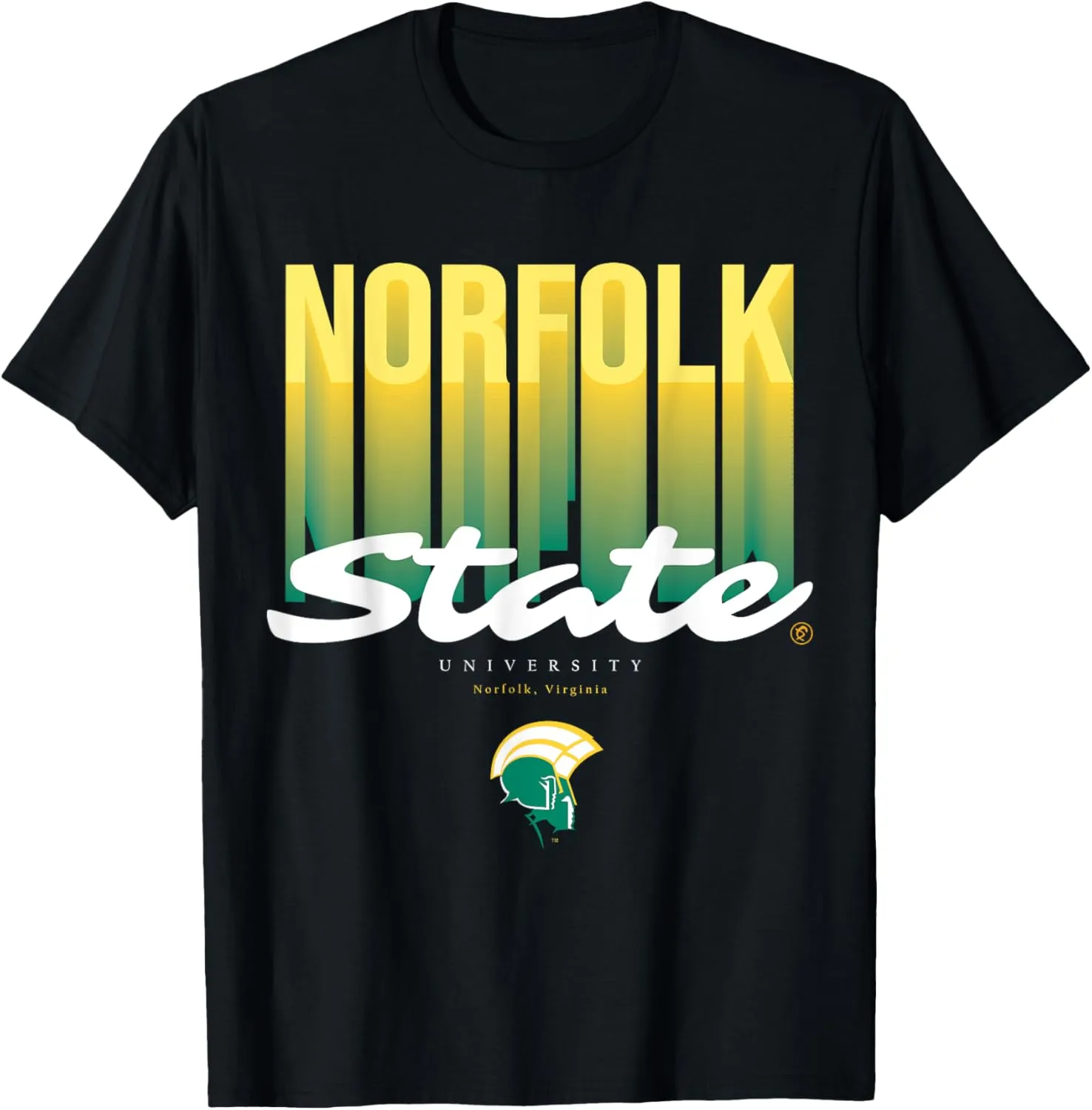 The Yard Essentials - Norfolk State University - NSU Fade T-Shirt