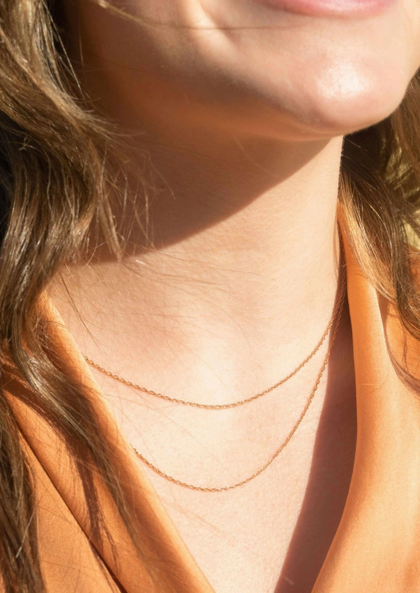 The Whisper 14ct Rose Gold Filled Necklace