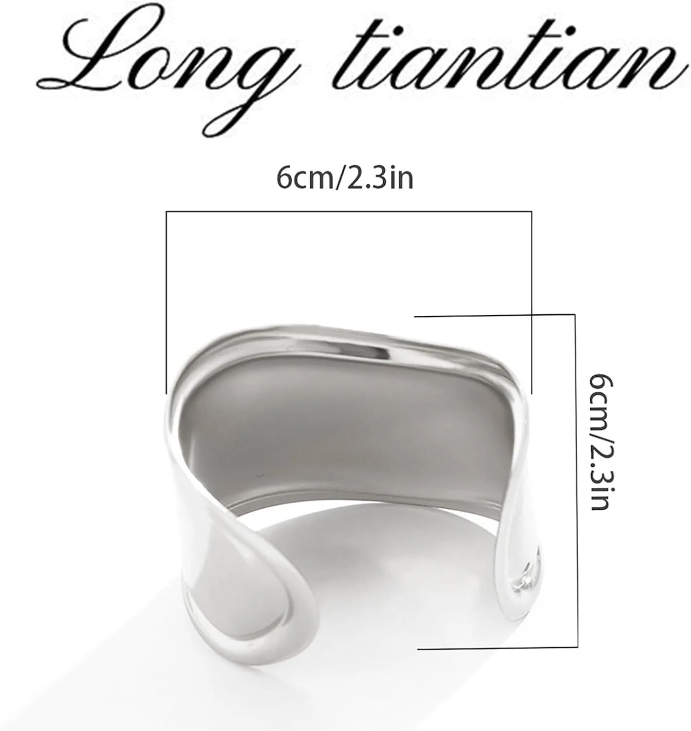 Tiantian Gold Bangles & Cuff Bracelets for Women - Non Tarnish Chunky Gold Trendy Jewelry - Christmas Gifts & Stocking Stuffers