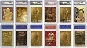 Tom Brady Mega-Deal Officially Licensed Cards Graded Gem-Mint 10 (Set of 6) Fleer Ultra Rookie Gold Cards and More