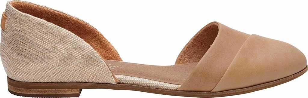 TOMS Womens Jutti Dorsay Slip On Flats - Blue