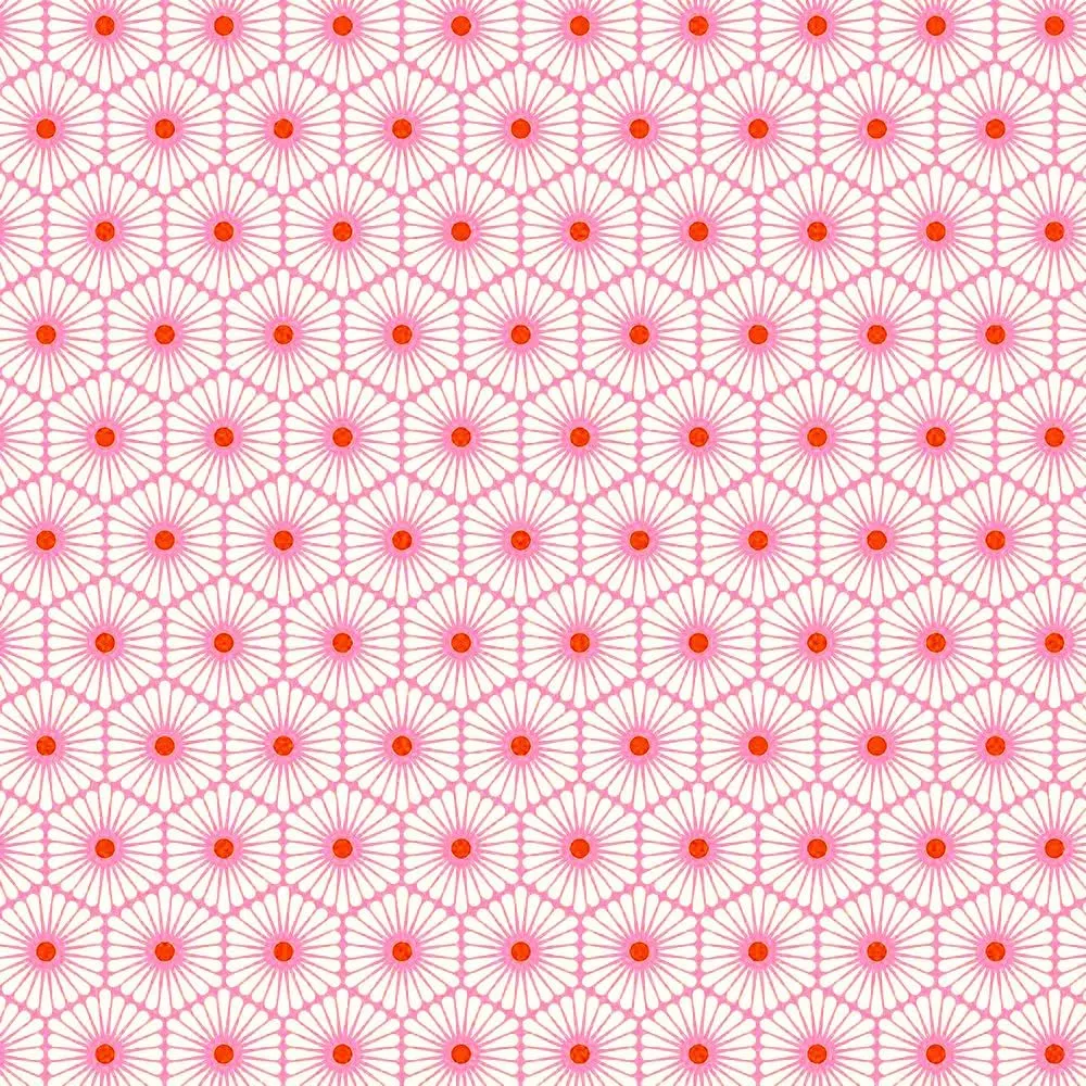 Tula Pink for Free Spirit Besties Daisy Chain, Fabric by The Yard (Blossom)