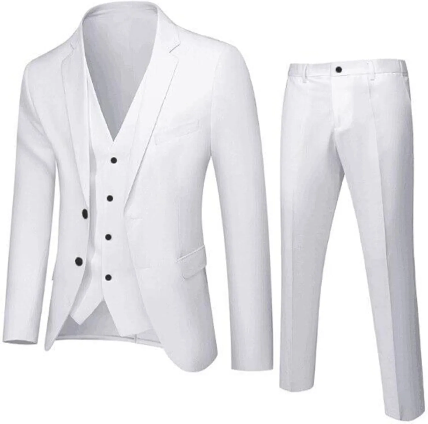 Tuxedo for Men 3 Suit Business Wedding Party Jacket Vest & Pants Coat Mens Tuxedo Tuxedo for Men Men’S Tuxedo for
