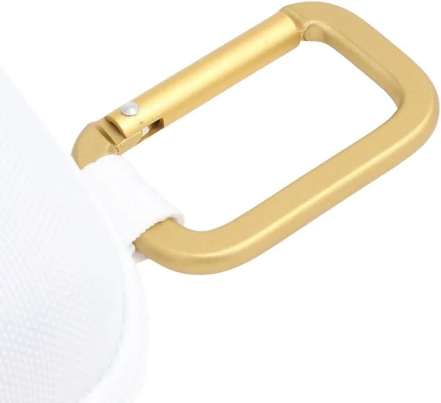 Under Armour Unisex-Adult Micro Essentials Container , (100) White / White / Metallic Gold , One Size Fits Most