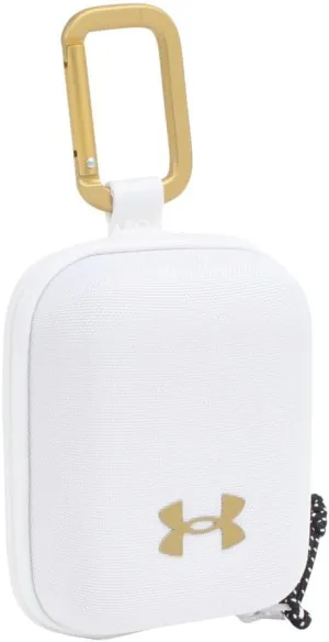 Under Armour Unisex-Adult Micro Essentials Container , (100) White / White / Metallic Gold , One Size Fits Most