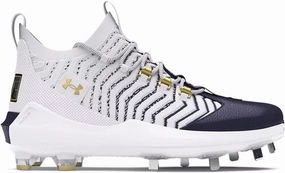 Under Armour Harper 9 Pro ST - Men's (Midnight Navy/White/Metallic Gold)