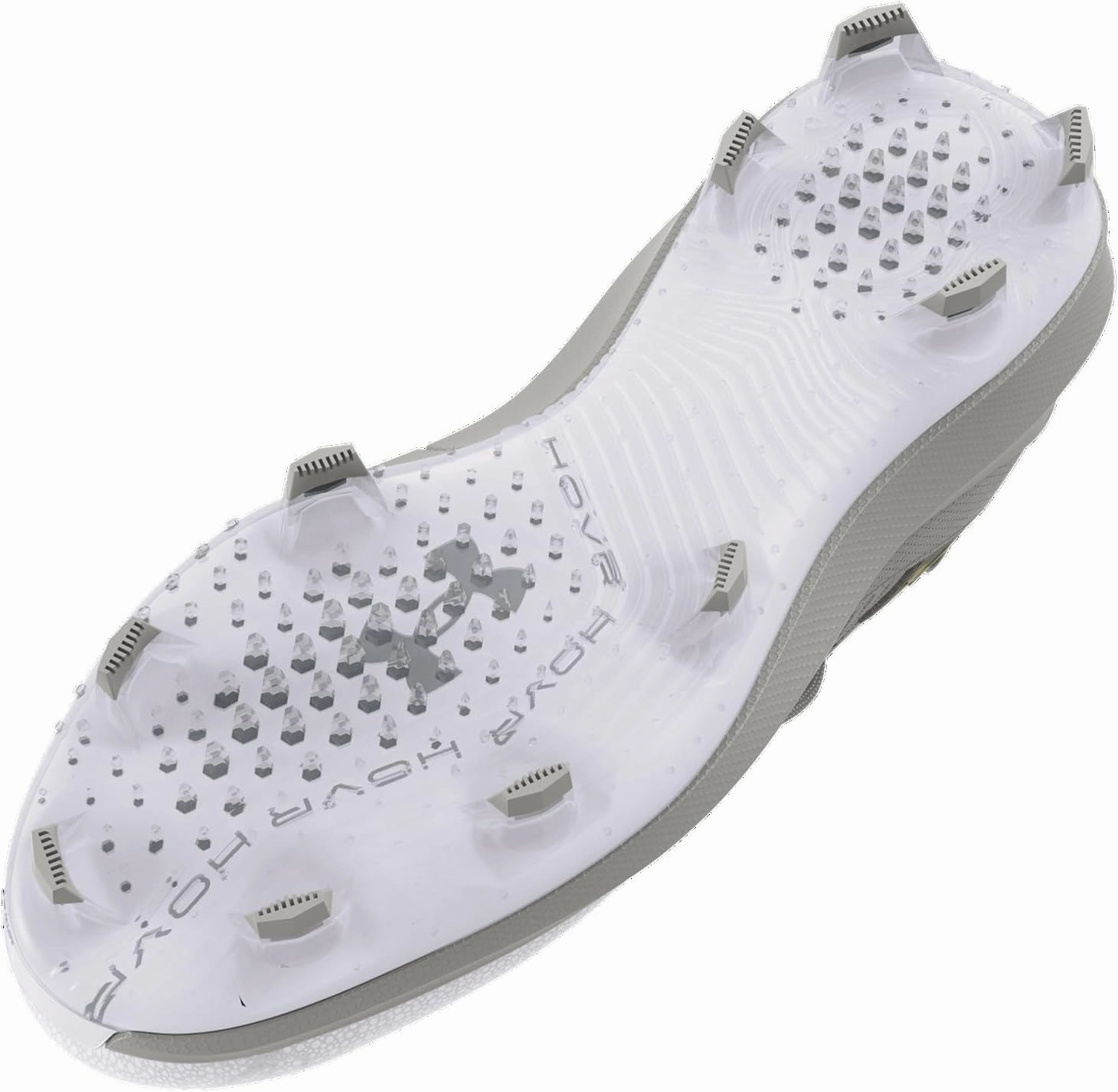 Under Armour Harper 9 Pro TPU - Men's (Baseball Grey/Baseball Grey/Metallic Gold)
