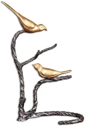Uttermost Birds On A Limb - 18.25 inch Sculpture