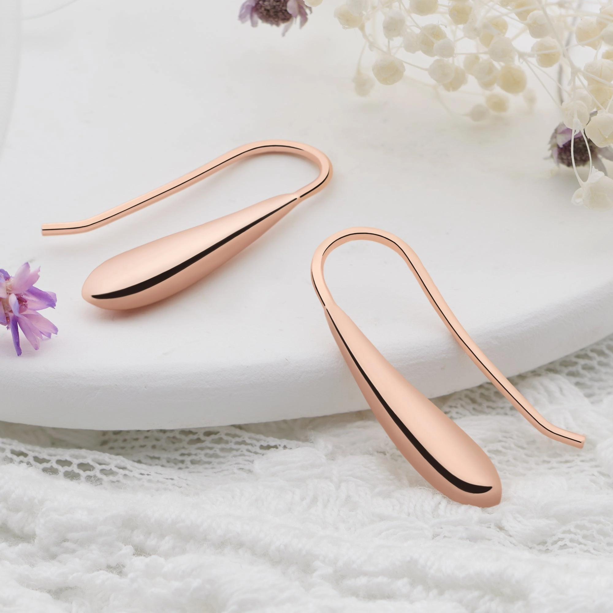 Valencia Rose Earrings
