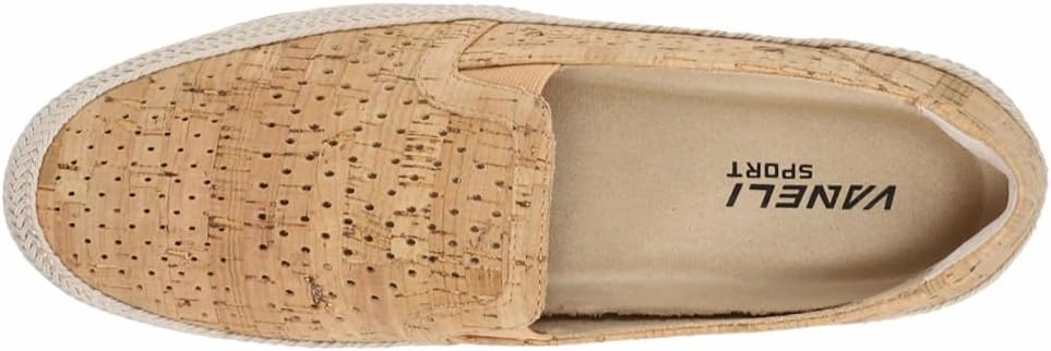 VANELi Womens Qabic Metallic Perforated Slip On Sneakers Shoes Casual - Gold
