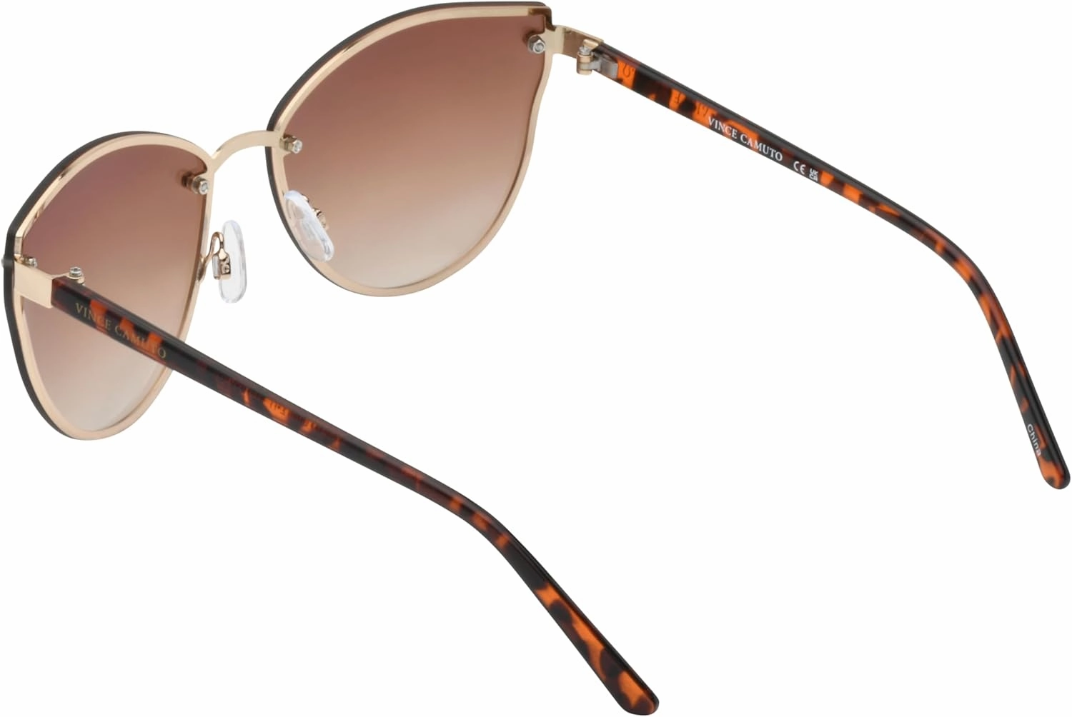 Vince Camuto Women's Glamorous 100% UV Protective Square Sunglasses