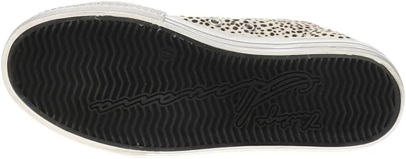 Vintage Havana Womens Alive Metallic Glitter Slip On Sneakers Shoes Casual - Gold