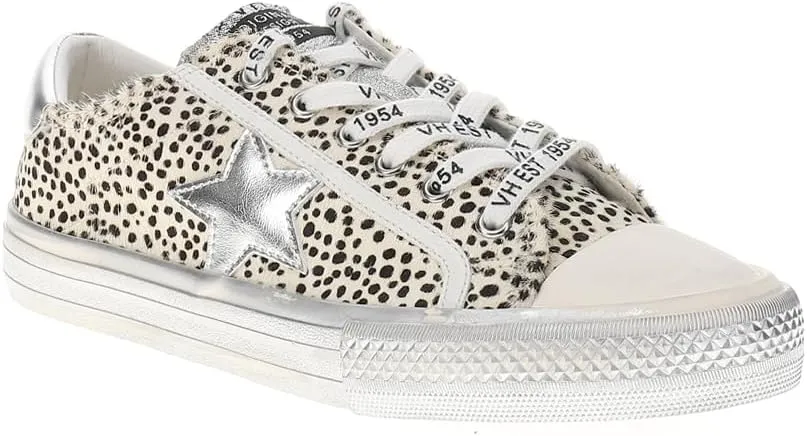 Vintage Havana Womens Alive Metallic Glitter Slip On Sneakers Shoes Casual - Gold