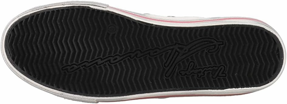 Vintage Havana Womens Alive Metallic Glitter Slip On Sneakers Shoes Casual - Gold