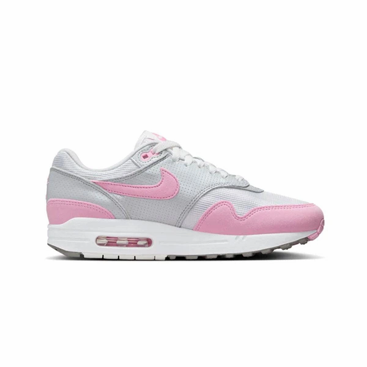 WMNS Nike Air Max 1 '87 Metallic Platinum Rise Summit White HF5387-001 Sneaker