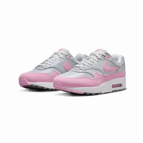 WMNS Nike Air Max 1 '87 Metallic Platinum Rise Summit White HF5387-001 Sneaker