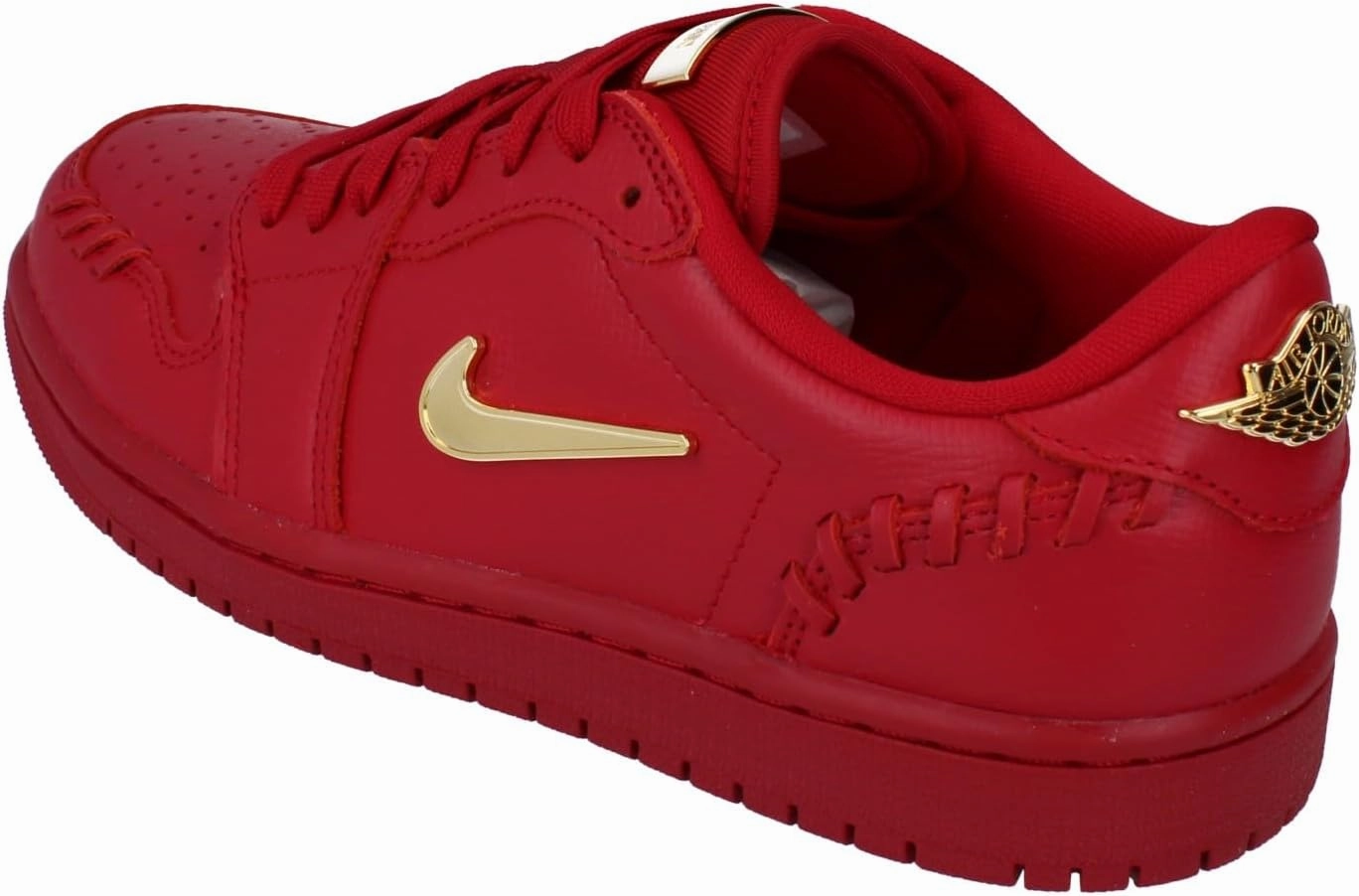 Women's Air Jordan 1 Low Method of Make 'Gym Red/Metallic Gold' (FN5032 607)
