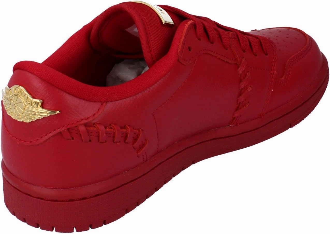 Women's Air Jordan 1 Low Method of Make 'Gym Red/Metallic Gold' (FN5032 607)