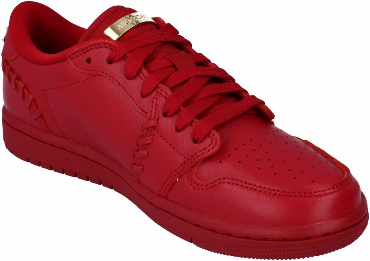 Women's Air Jordan 1 Low Method of Make 'Gym Red/Metallic Gold' (FN5032 607)