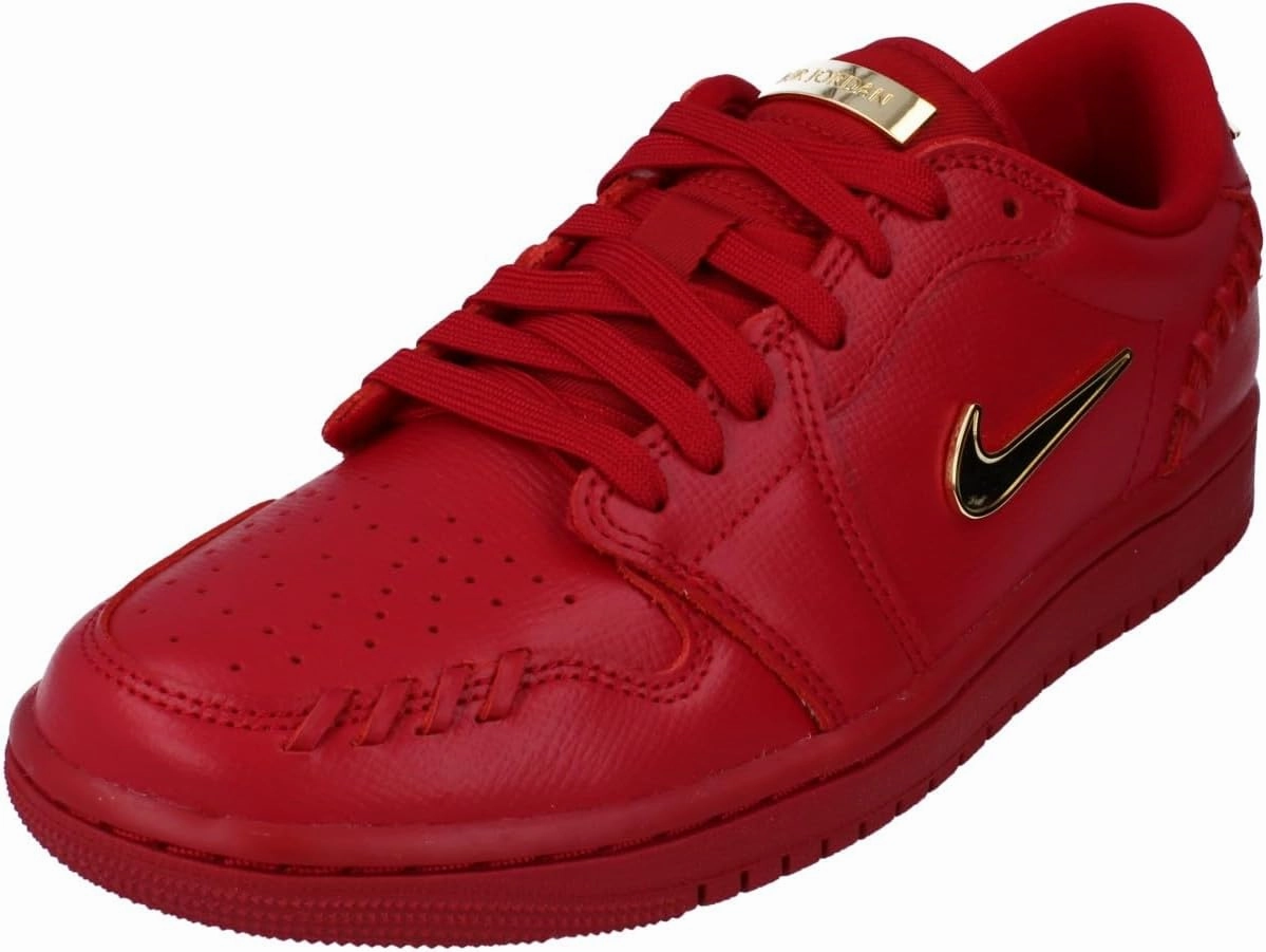 Women's Air Jordan 1 Low Method of Make 'Gym Red/Metallic Gold' (FN5032 607)