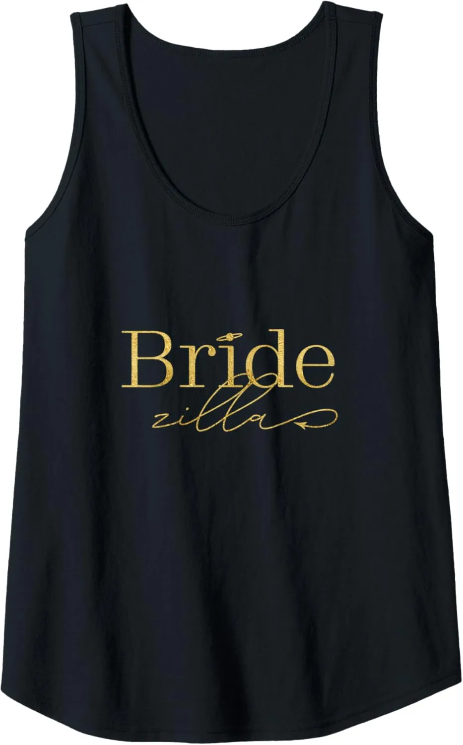 Womens Bridezilla T-Shirt Tank Top